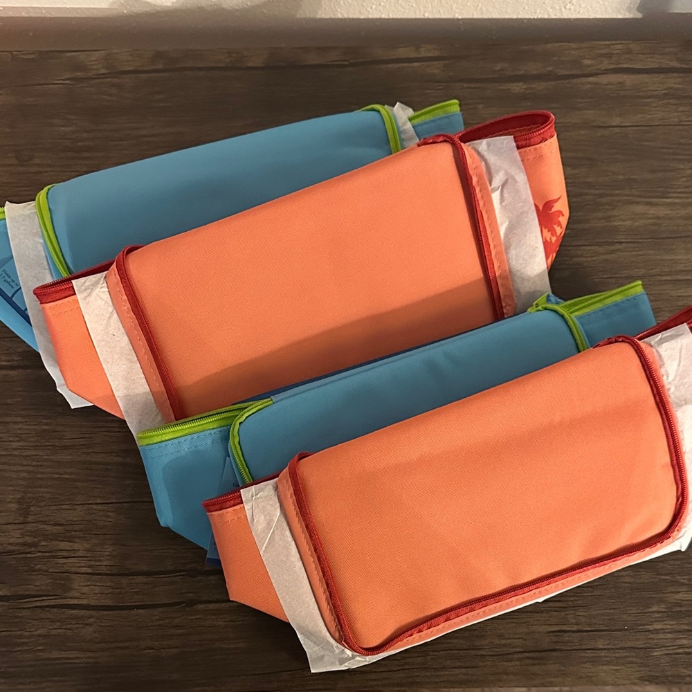 Trader Joe’s limited edition orange & blue lunch bags